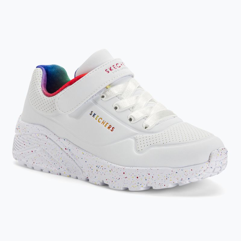 Dětské tenisky SKECHERS Uno Lite Rainbow Specks white/multi