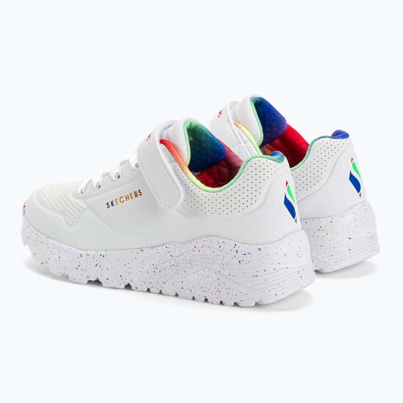 Dětské tenisky SKECHERS Uno Lite Rainbow Specks white/multi 3