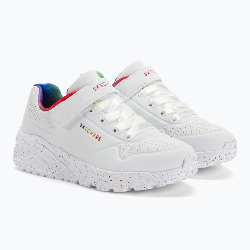 Dětské tenisky SKECHERS Uno Lite Rainbow Specks white/multi 4