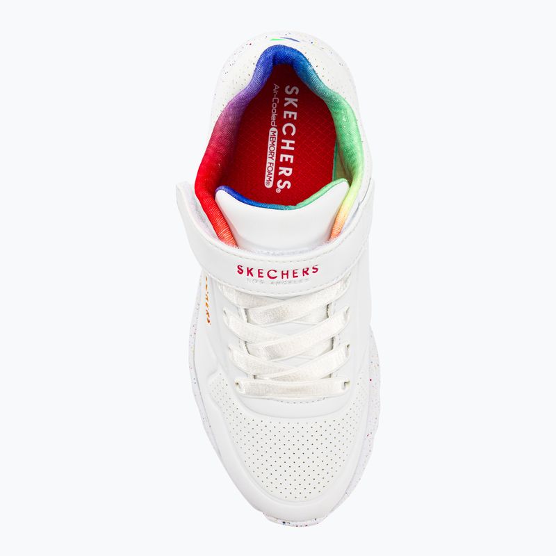 Dětské tenisky SKECHERS Uno Lite Rainbow Specks white/multi 6