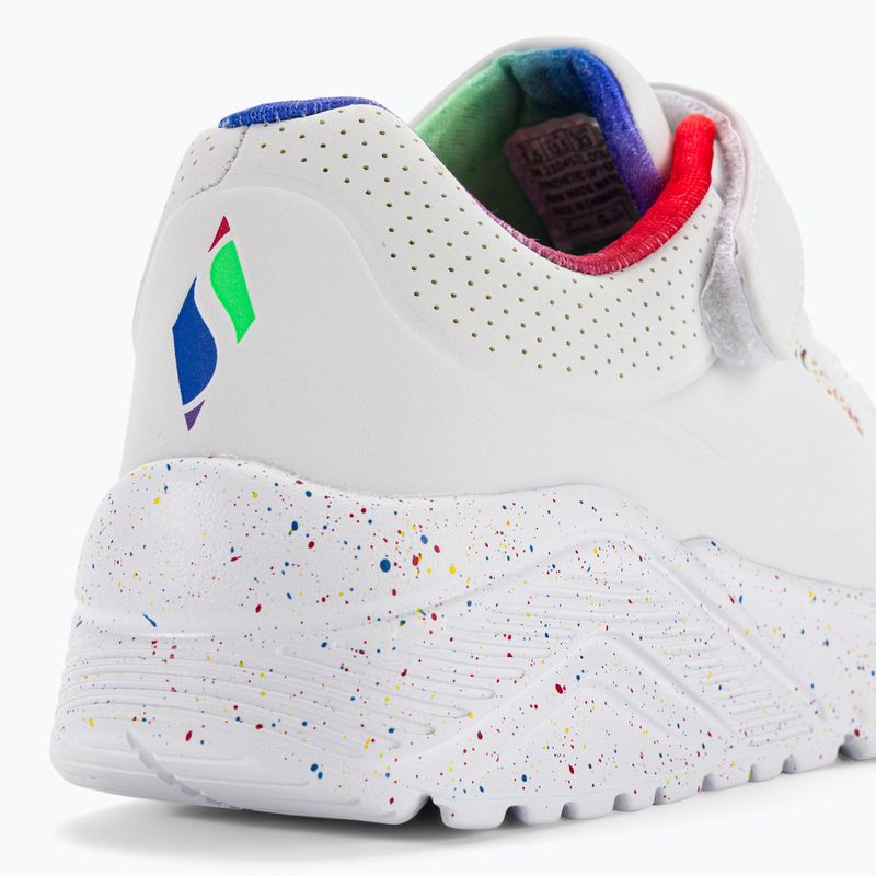 Dětské tenisky SKECHERS Uno Lite Rainbow Specks white/multi 9