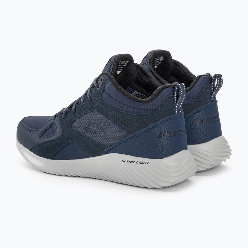 Pánské boty SKECHERS Bounder Blast Back navy 3