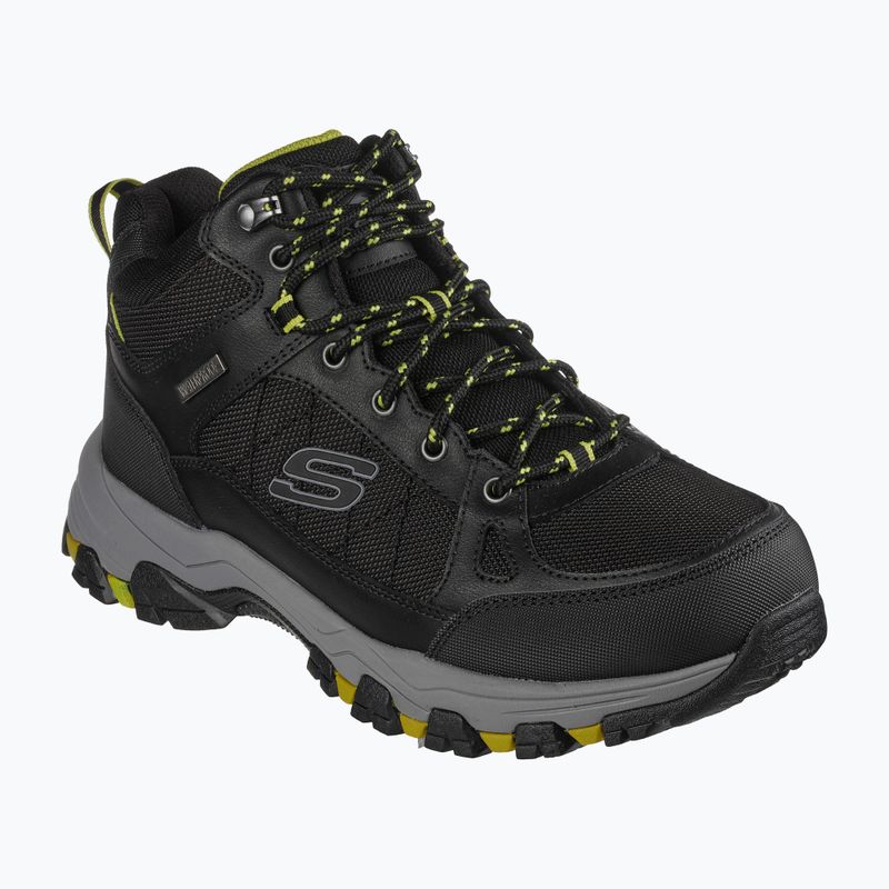 SKECHERS Selmen Melano pánská treková obuv černá 7