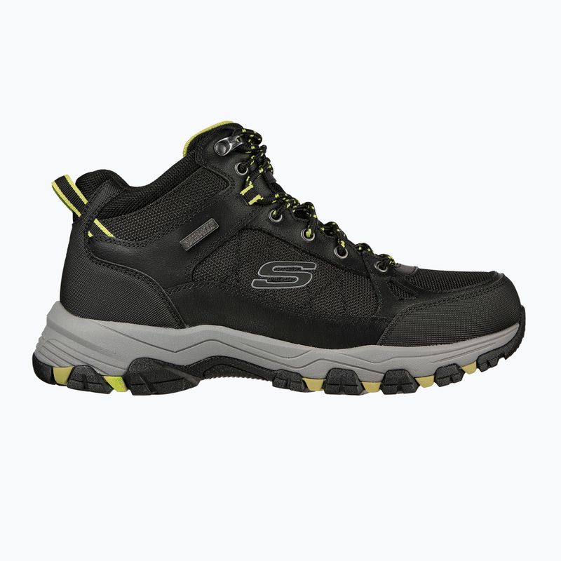 SKECHERS Selmen Melano pánská treková obuv černá 8