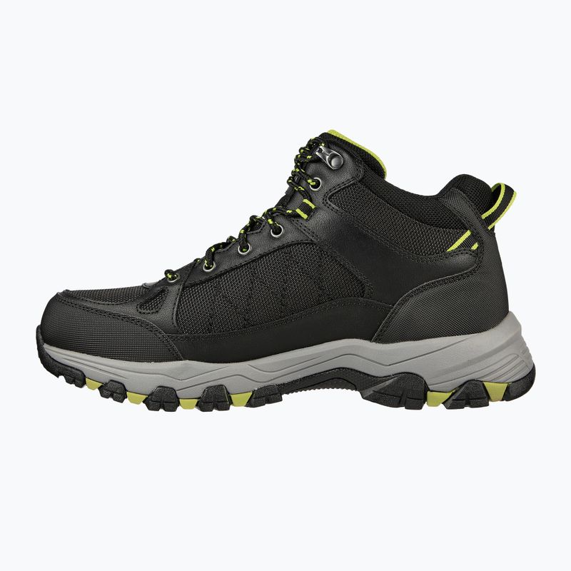 SKECHERS Selmen Melano pánská treková obuv černá 9