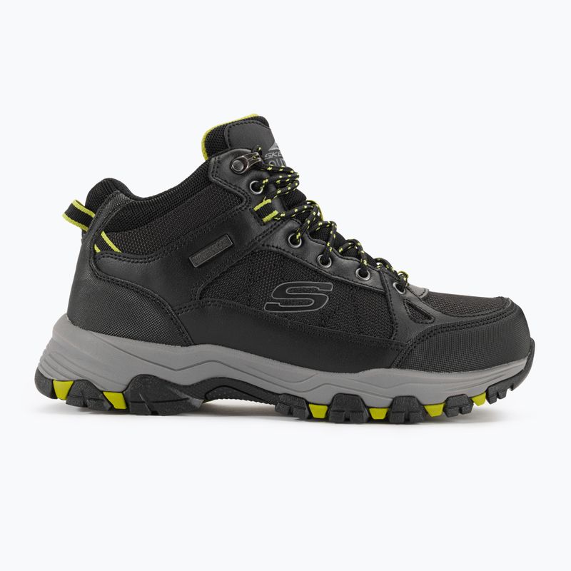SKECHERS Selmen Melano pánská treková obuv černá 2