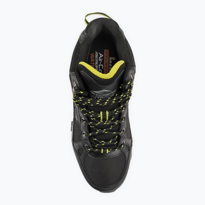 SKECHERS Selmen Melano pánská treková obuv černá 6