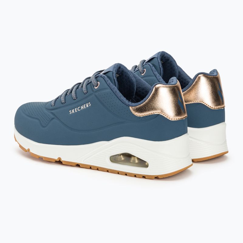 Dámské boty  SKECHERS Uno Shimmer Away navy 4