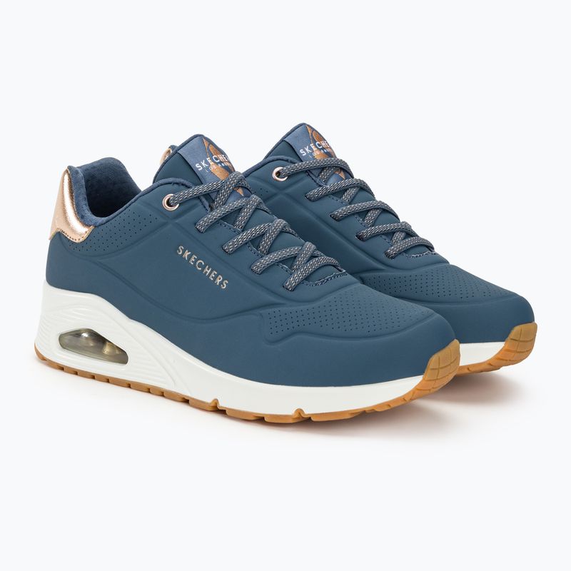 Dámské boty  SKECHERS Uno Shimmer Away navy 5