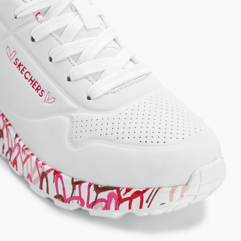 Dětské tenisky SKECHERS Uno Lite Lovely Luv white/red/pink 7