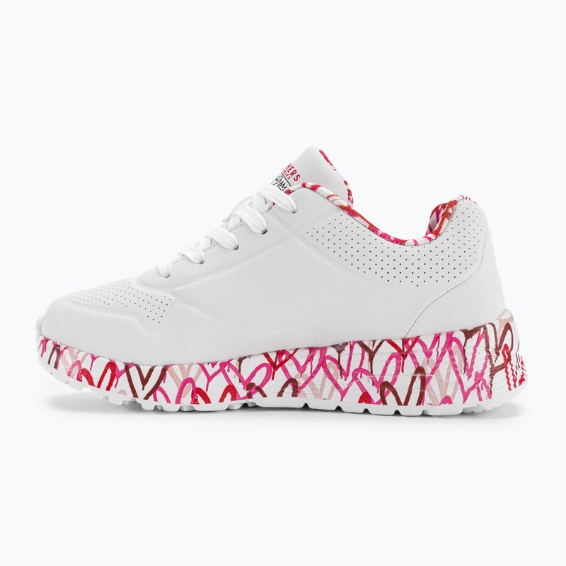 Dětské tenisky SKECHERS Uno Lite Lovely Luv white/red/pink 10