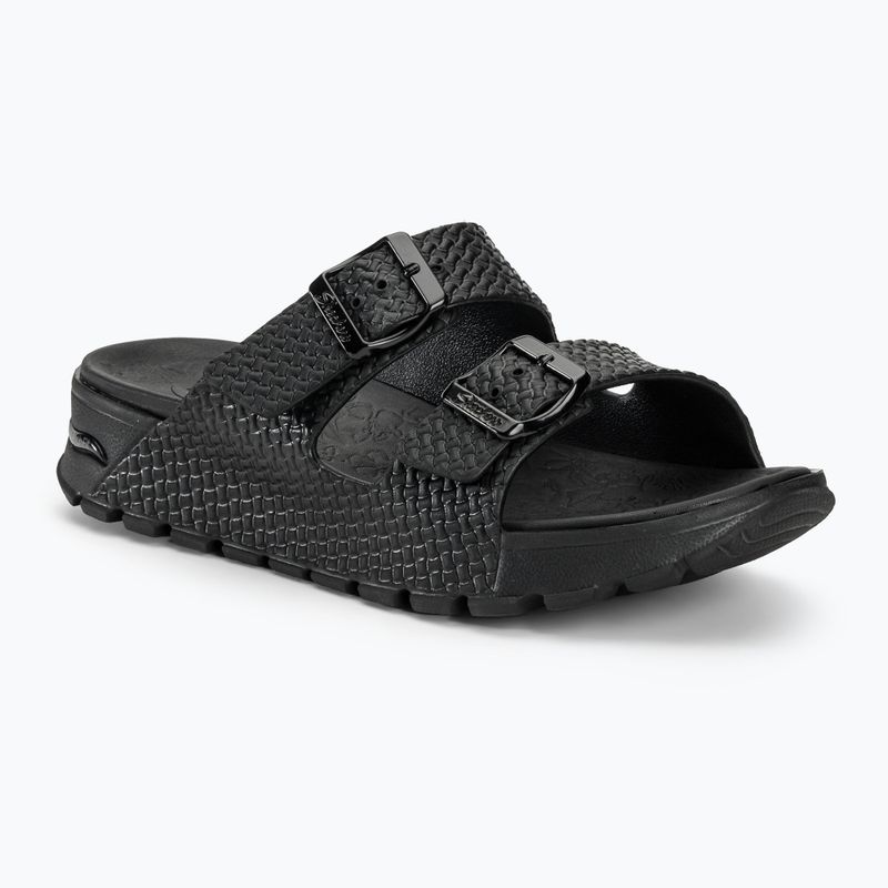 Dámské nazouváky SKECHERS Arch Fit Footsteps Hi'Ness black
