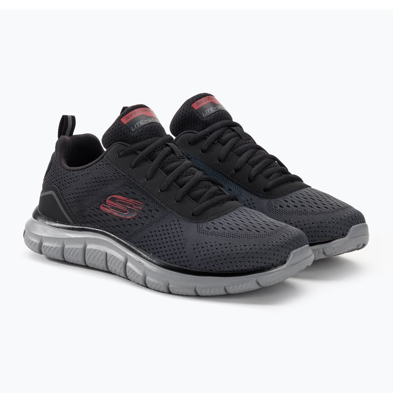 SKECHERS Track Ripkent pánské tréninkové boty black/charcoal 5