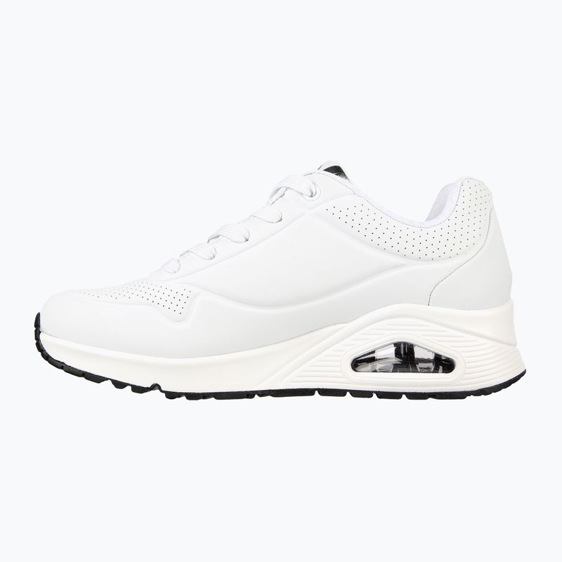 Dámské boty SKECHERS JGoldcrown Uno Spread The Love white/black/gray 9