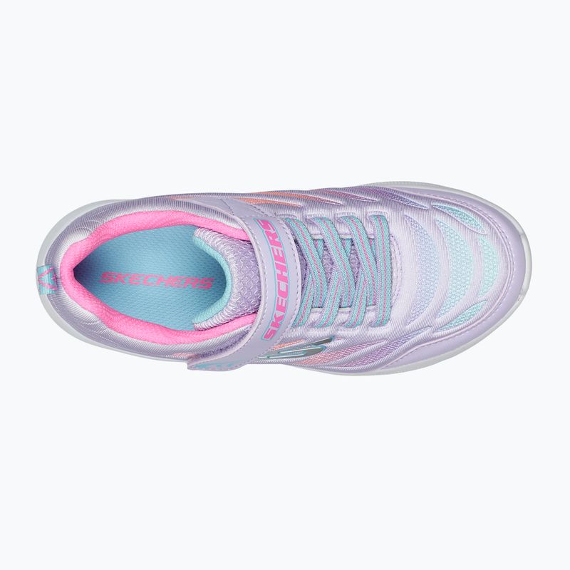 Dětská tréninková obuv SKECHERS Microspec Max Airy Color lavender/multi 15