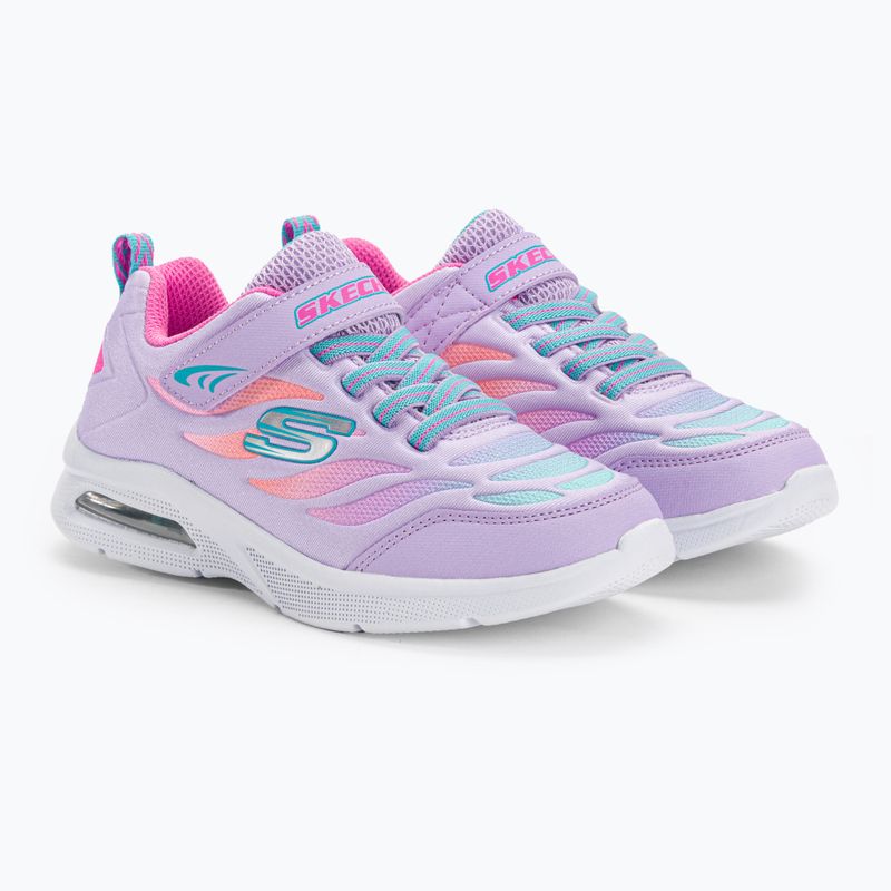 Dětská tréninková obuv SKECHERS Microspec Max Airy Color lavender/multi 4
