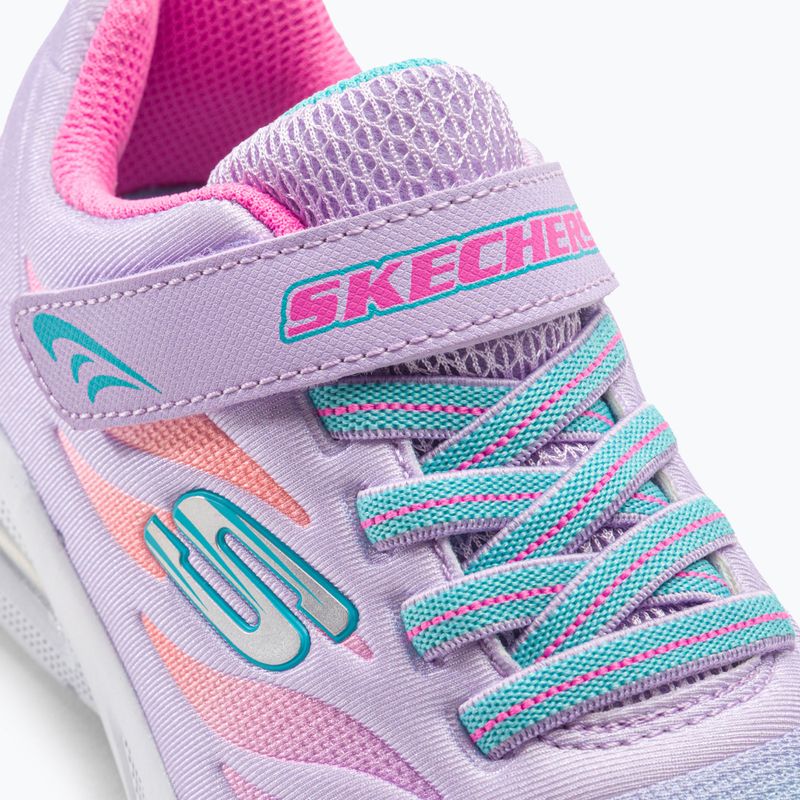 Dětská tréninková obuv SKECHERS Microspec Max Airy Color lavender/multi 8