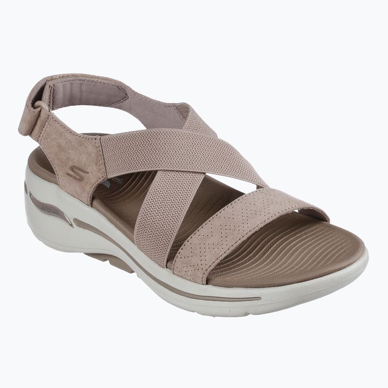 Dámské sandály SKECHERS Go Walk Arch Fit Treasured taupe 8