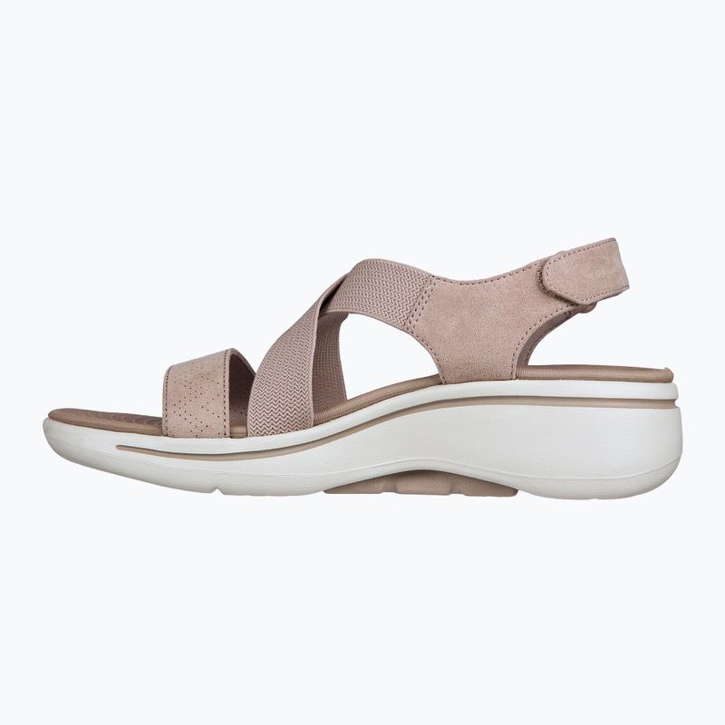 Dámské sandály SKECHERS Go Walk Arch Fit Treasured taupe 10