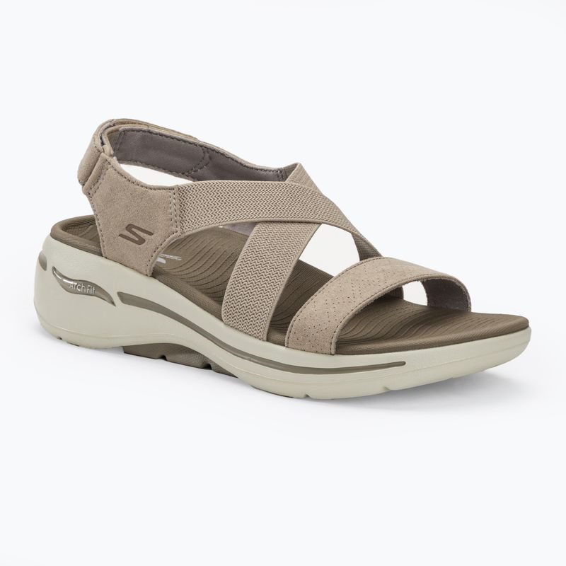 Dámské sandály SKECHERS Go Walk Arch Fit Treasured taupe