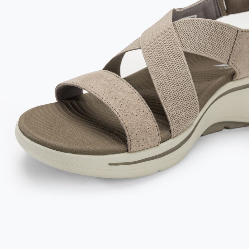Dámské sandály SKECHERS Go Walk Arch Fit Treasured taupe 7
