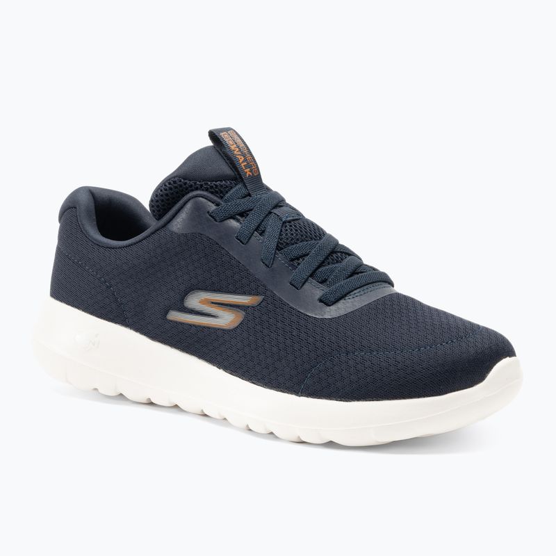 Pánské boty SKECHERS Go Walk Max Midshore navy/white/orange