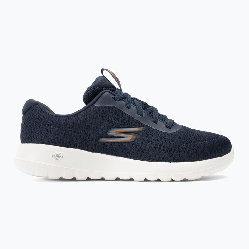 Pánské boty SKECHERS Go Walk Max Midshore navy/white/orange 2