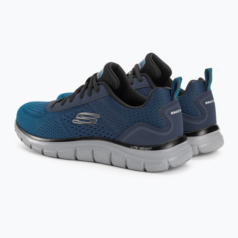 SKECHERS Track Ripkent pánské tréninkové boty navy/blue 4