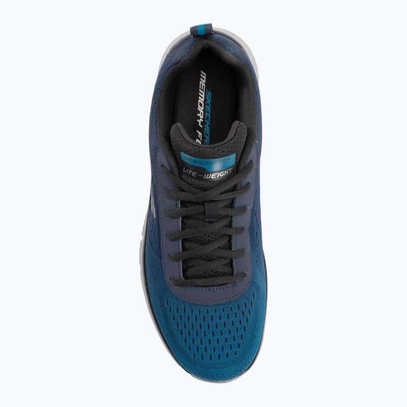 SKECHERS Track Ripkent pánské tréninkové boty navy/blue 7