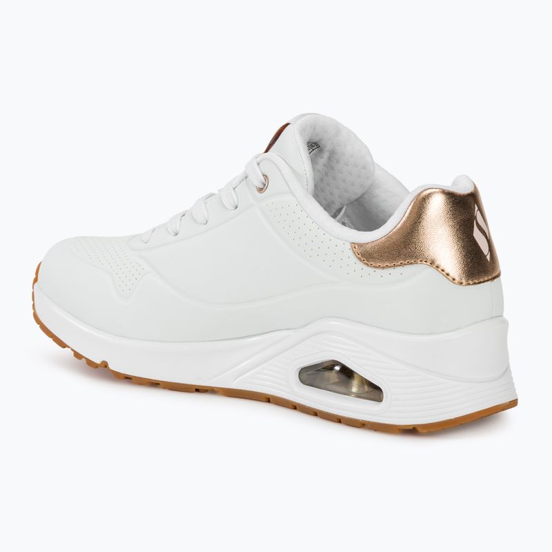 Dámské boty SKECHERS Uno Golden Air white/mesh 3