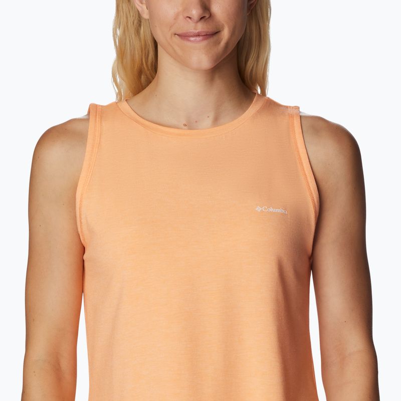 Dámské trekingové tričko  Columbia Sun Trek Tank oranžové 1931732812 5