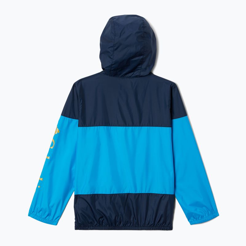 Dětská větrovka Columbia Flash Challenger modrá 1989601491 2