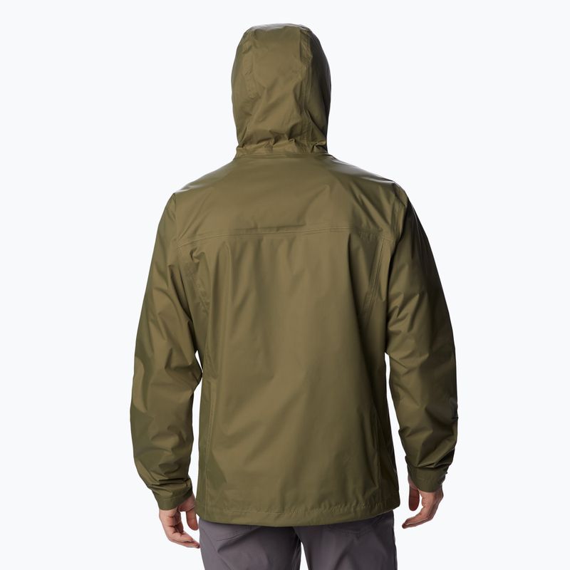 Columbia Watertight II pánská bunda do deště stone green 3