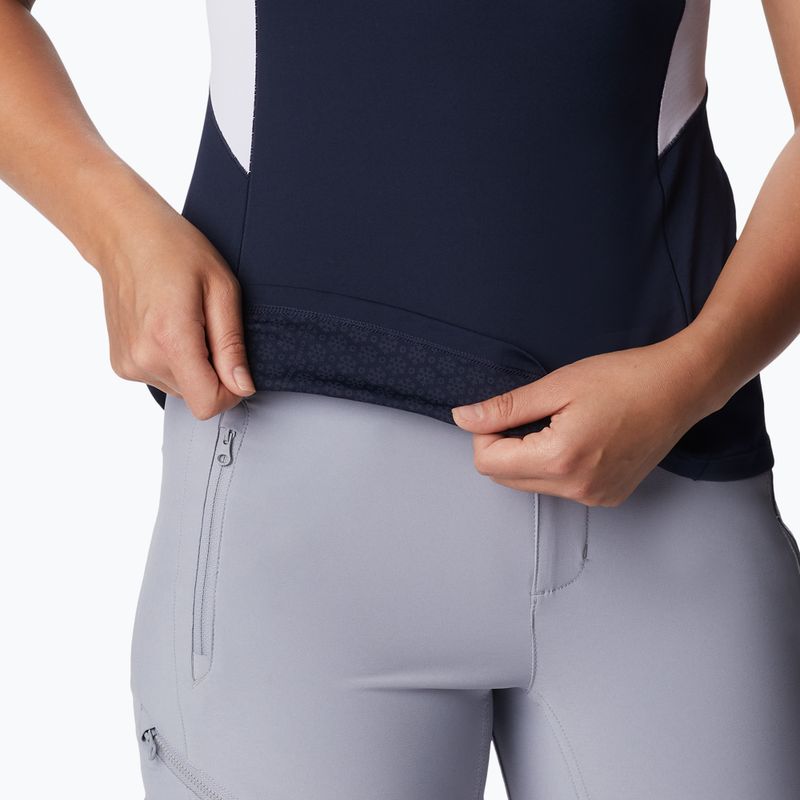 Dámské trekingové tričko Columbia Titan Pass Ice SS tmavě modré 1991921 6