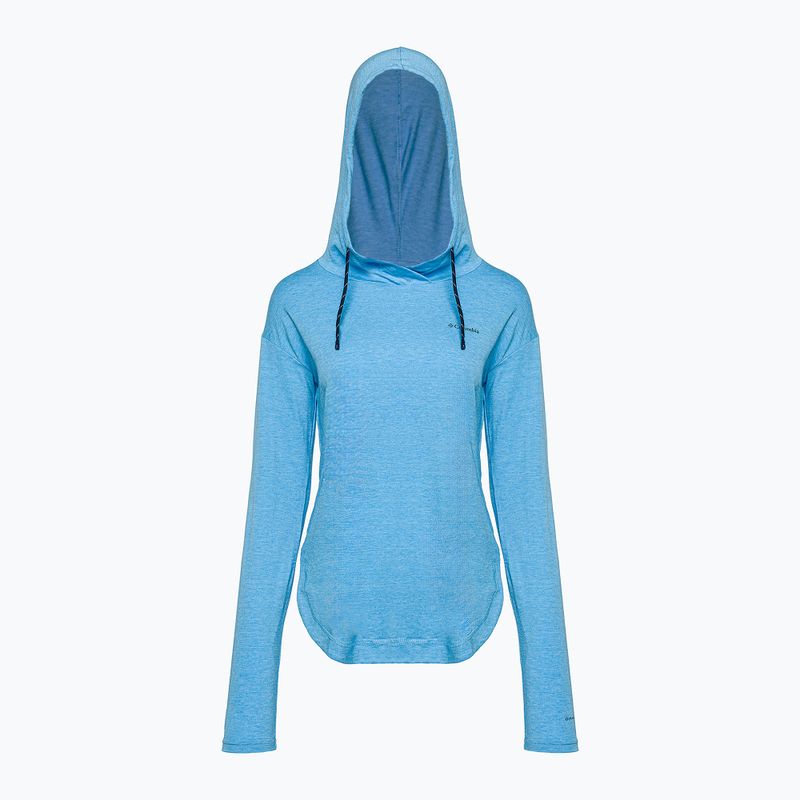 Dámská trekingová mikina Columbia Sun Trek EU Hooded Pullover modrá 1981541 6