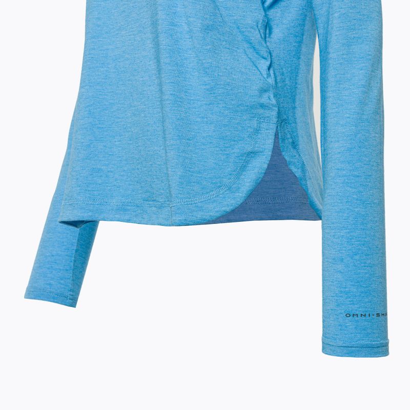 Dámská trekingová mikina Columbia Sun Trek EU Hooded Pullover modrá 1981541 9
