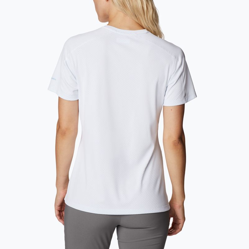 Columbia dámské trekové tričko Zero Rules Graphic Crew white 1991583101 2