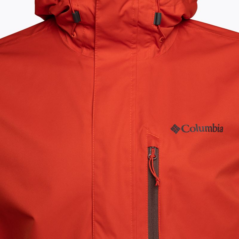Pánská nepromokavá bunda Columbia Hikebound červená 1988621839 3