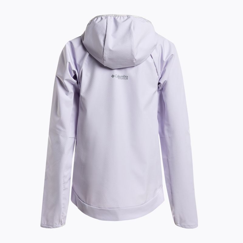 Dámská softshellová bunda Columbia Platinum Peak fialová 2035021568 9