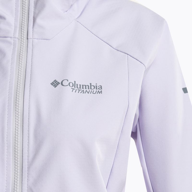 Dámská softshellová bunda Columbia Platinum Peak fialová 2035021568 10