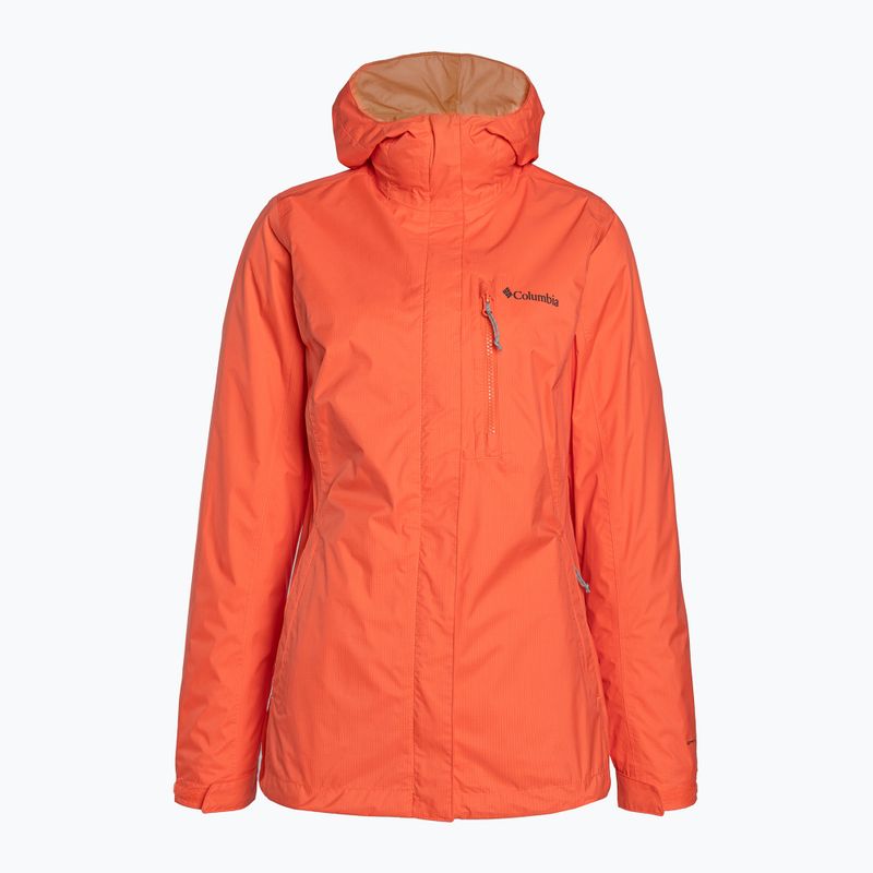 Dámská nepromokavá bunda Columbia Pouring Adventure II oranžová 1760071853