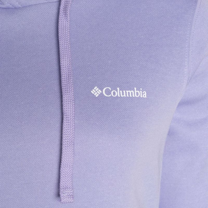 Dámská trekingová mikina Columbia Trek Graphic Hooded fialová 1959881 6