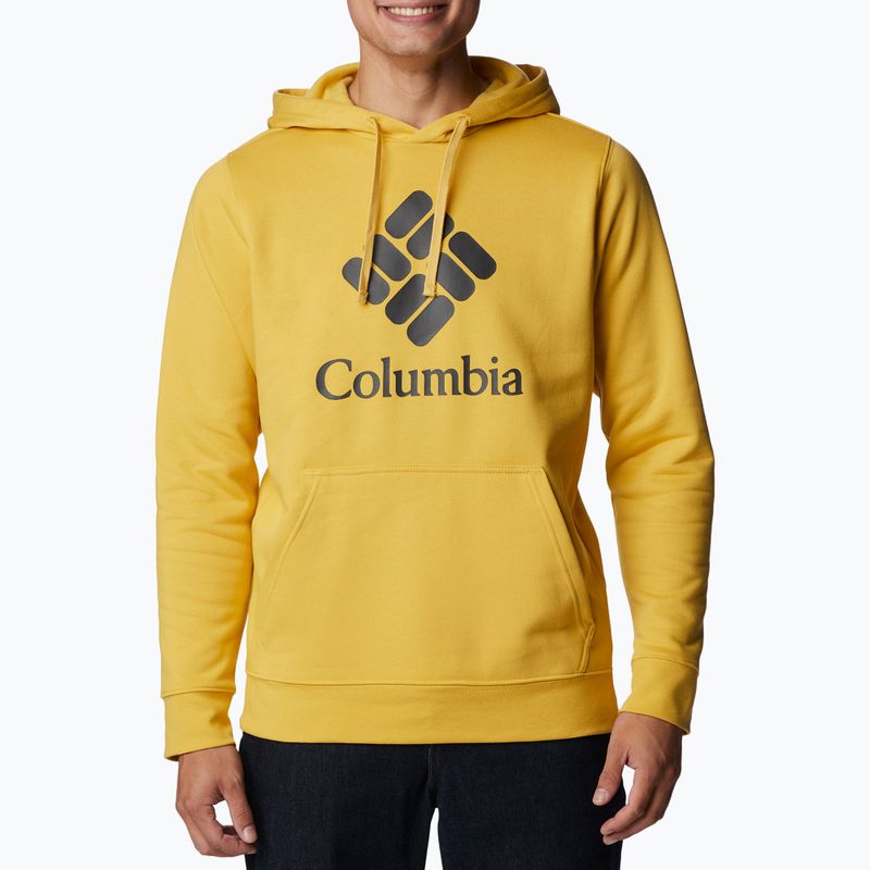 Pánská trekingová mikina Columbia Trek Hoodie žlutá 1957913