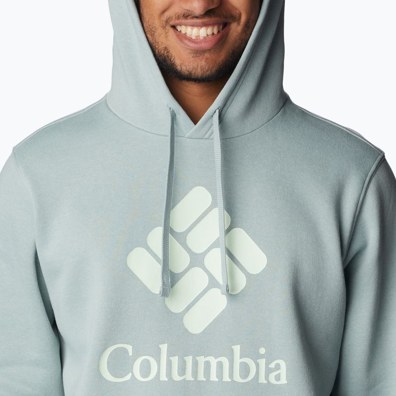 Pánská trekingová mikina Columbia Trek Hoodie šedá 1957913 5