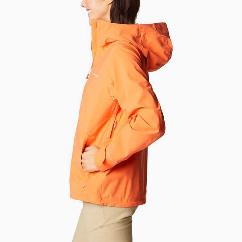 Columbia dámská bunda do deště Omni-Tech Ampli-Dry oranžová 1938973853 3