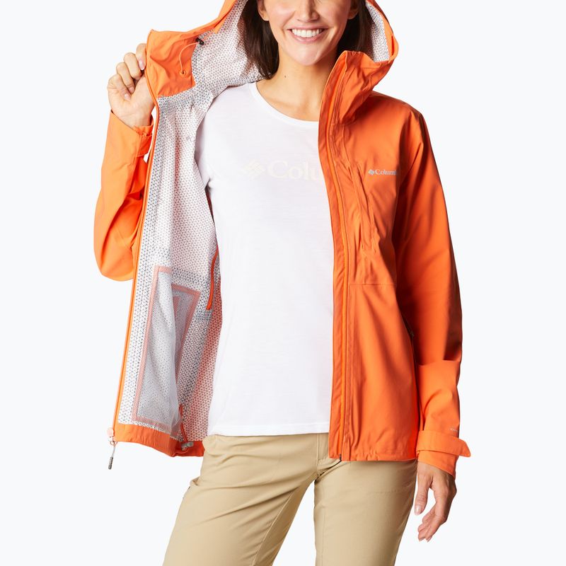 Columbia dámská bunda do deště Omni-Tech Ampli-Dry oranžová 1938973853 9