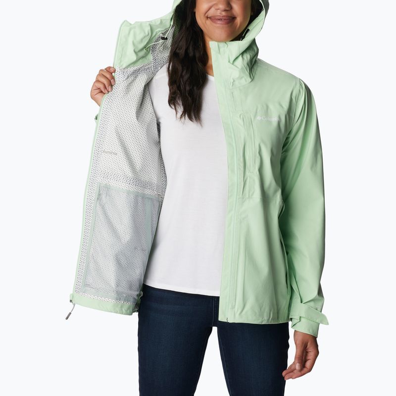 Columbia dámská bunda do deště Omni-Tech Ampli-Dry zelená 1938973372 2