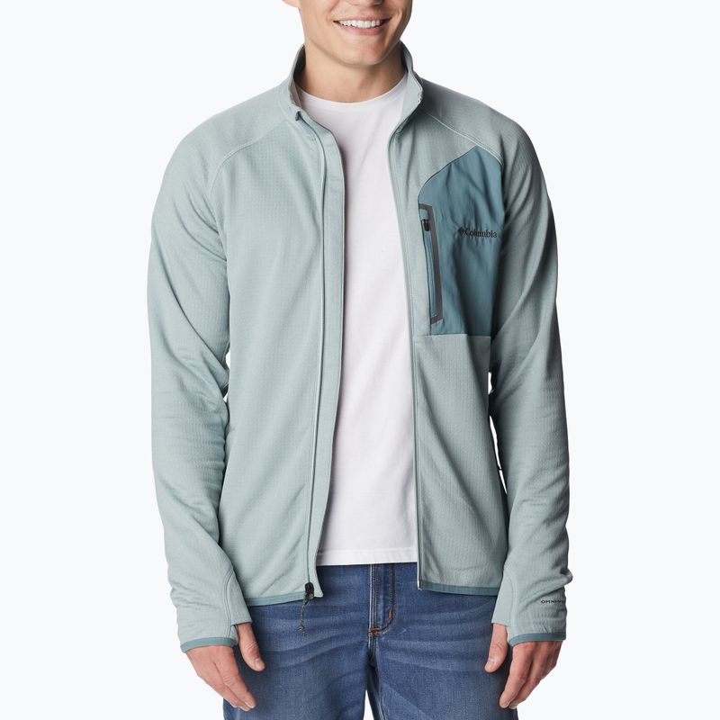 Pánská trekingová mikina Columbia Triple Canyon Full Zip modrá 2031311 3