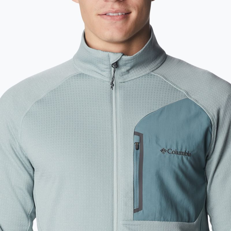 Pánská trekingová mikina Columbia Triple Canyon Full Zip modrá 2031311 5