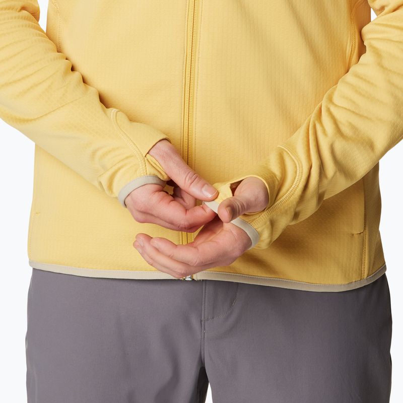 Pánská trekingová mikina Columbia Triple Canyon Full Zip žlutá 2031311 7